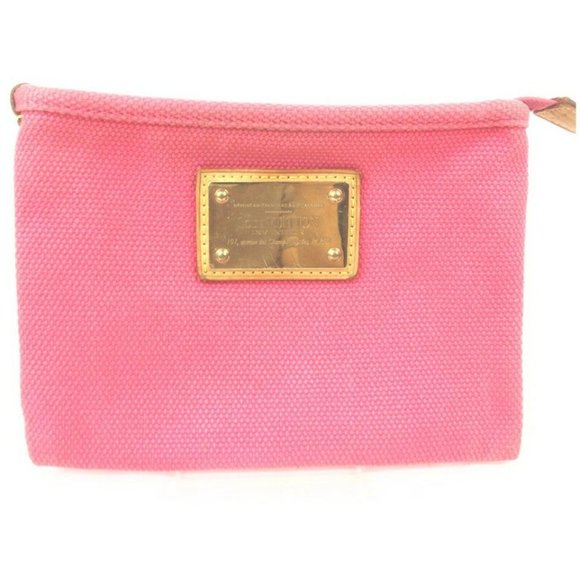 Louis Vuitton Hot Pink Antigua Pochette Platt PM